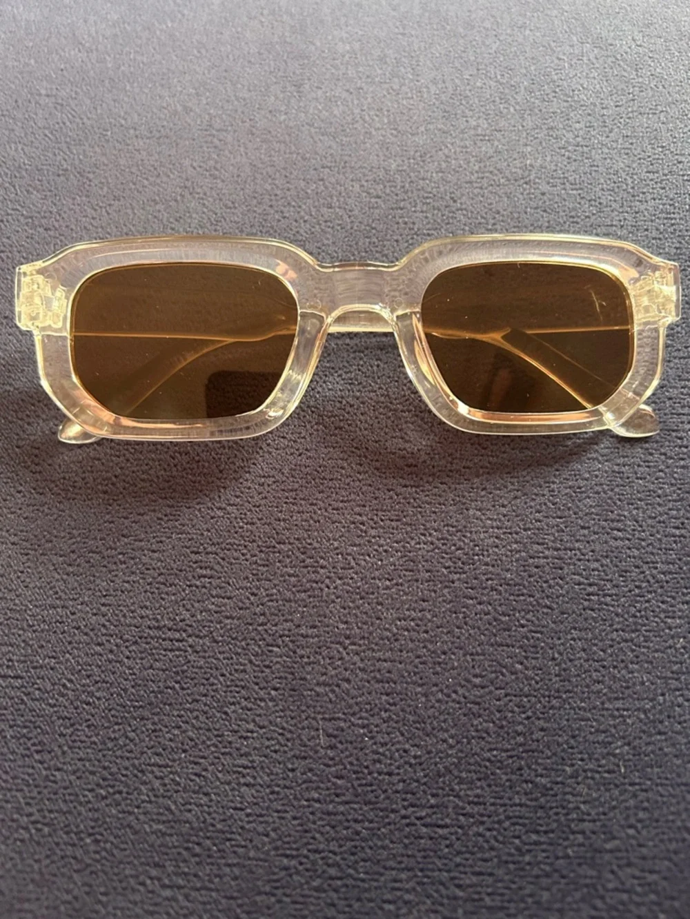 Kids Sunglasses - Red, Clear & Black